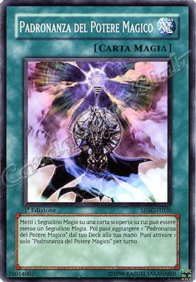 SDSC-IT020 Padronanza del Potere Magico comune 1a Edizione (IT) -NEAR MINT-