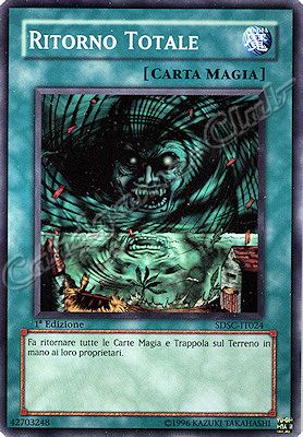 SDSC-IT024 Ritorno Totale comune 1a Edizione (IT) -NEAR MINT-