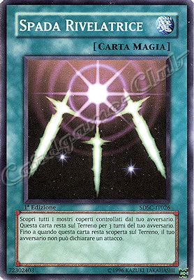 SDSC-IT026 Spada Rivelatrice comune 1a Edizione (IT) -NEAR MINT-