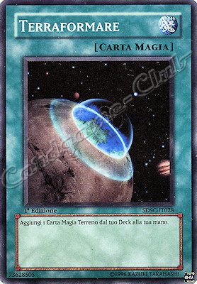 SDSC-IT028 Terraformare comune 1a Edizione (IT) -NEAR MINT-