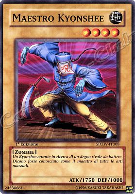 SDZW-IT008 Maestro Kyonshee comune 1a Edizione (IT) -NEAR MINT-