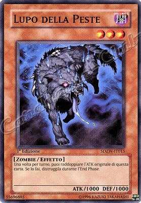SDZW-IT015 Lupo della Peste comune 1a Edizione (IT) -NEAR MINT-