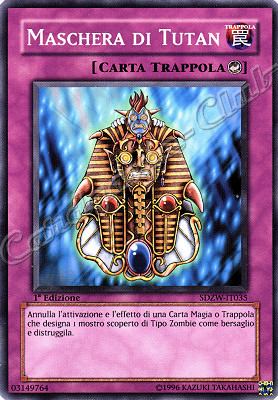 SDZW-IT035 Maschera di Tutan comune 1a Edizione (IT) -NEAR MINT-