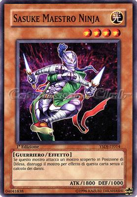 YSDJ-IT014 Sasuke Maestro Ninja comune 1a Edizione (IT) -NEAR MINT-