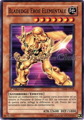 YSDJ-IT018 Bladedge Eroe Elementale comune 1a Edizione (IT) -NEAR MINT-