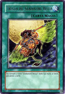 GLAS-IT058 Tregua del Gladiatore Bestia rara Unlimited (IT) -NEAR MINT-