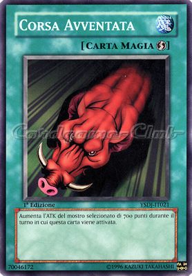 YSDJ-IT021 Corsa Avventata comune 1a Edizione (IT) -NEAR MINT-