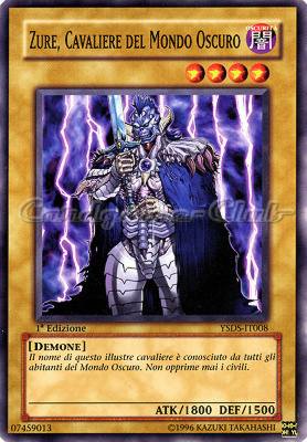 YSDS-IT008 Zure, Cavaliere del Mondo Oscuro comune 1a Edizione (IT) -NEAR MINT-
