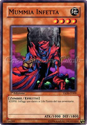 YSDS-IT009 Mummia Infetta comune 1a Edizione (IT) -NEAR MINT-