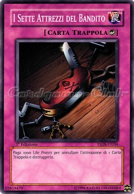 YSDS-IT034 I Sette Attrezzi del Bandito comune 1a Edizione (IT) -NEAR MINT-