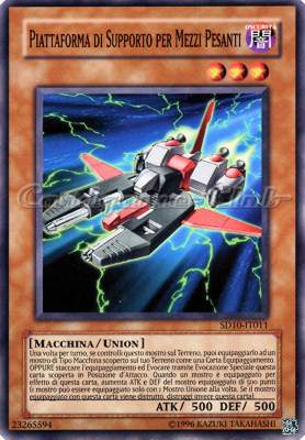 SD10-IT011 Piattaforma di Supporto per Mezzi Pesanti comune Unlimited (IT) -NEAR MINT-