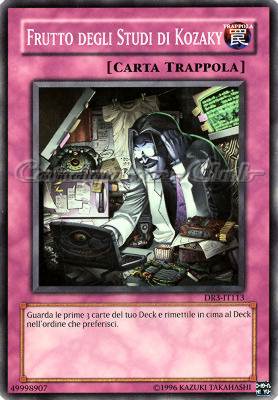 DR3-IT113 Frutto degli Studi di Kozaky comune (IT) -NEAR MINT-