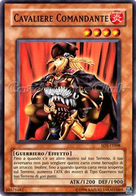 SD5-IT008 Cavaliere Comandante comune Unlimited (IT) -NEAR MINT-