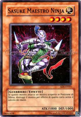 SD5-IT015 Sasuke Maestro Ninja comune Unlimited (IT) -NEAR MINT-