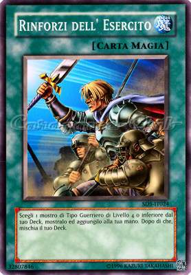 SD5-IT024 Rinforzi dell'Esercito comune Unlimited (IT) -NEAR MINT-