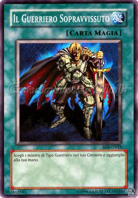 SD5-IT025 Il Guerriero Sopravvissuto comune Unlimited (IT) -NEAR MINT-