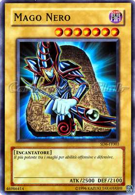 SD6-IT003 Mago Nero comune Unlimited (IT) -NEAR MINT-