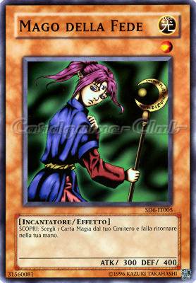 SD6-IT005 Mago della Fede comune Unlimited (IT) -NEAR MINT-