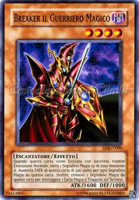 SD6-IT009 Breaker il Guerriero Magico comune Unlimited (IT) -NEAR MINT-