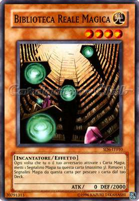 SD6-IT010 Biblioteca Reale Magica comune Unlimited (IT) -NEAR MINT-