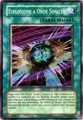 SD6-IT024 Esplosione a Onde Soniche comune Unlimited (IT) -NEAR MINT-