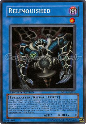 MC1-EN003 Relinquished rara segreta Limited Edition (EN) -NEAR MINT-