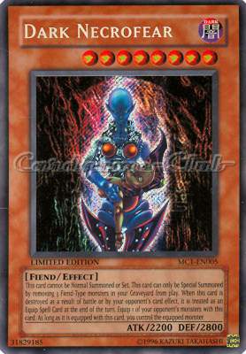 MC1-EN005 Dark Necrofear rara segreta Limited Edition (EN) -NEAR MINT-