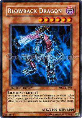 MC2-EN005 Blowback Dragon rara segreta Limited Edition (EN) -NEAR MINT-
