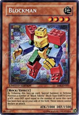 DPK-ENSE1 Blockman rara segreta Limited Edition (EN) -NEAR MINT-