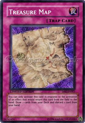 DPK-ENSE2 Treasure Map rara segreta Limited Edition (EN) -NEAR MINT-