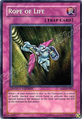 SD2-ENDE1 Rope of Life rara segreta Limited Edition (EN) -NEAR MINT-