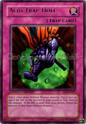 SOI-ENSE1 Acid Trap Hole ultra rara Limited Edition (EN) -NEAR MINT-