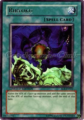SOI-ENSE2 Riryoku ultra rara Limited Edition (EN) -NEAR MINT-