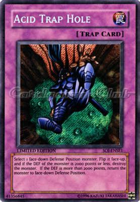 SOI-ENSE1 Acid Trap Hole rara segreta Limited Edition (EN) -NEAR MINT-
