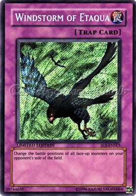 SOI-ENSE3 Windstorm of Etaqua rara segreta Limited Edition (EN) -NEAR MINT-