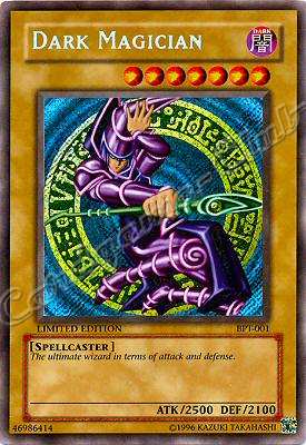 BPT-001 Dark Magician rara segreta Limited Edition (EN) -PLAYED-