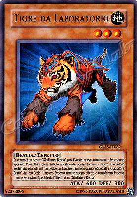 GLAS-IT082 Tigre da Laboratorio ultra rara Unlimited (IT) -NEAR MINT-