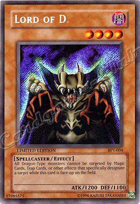 BPT-004 Lord of D. rara segreta Limited Edition (EN) -NEAR MINT-
