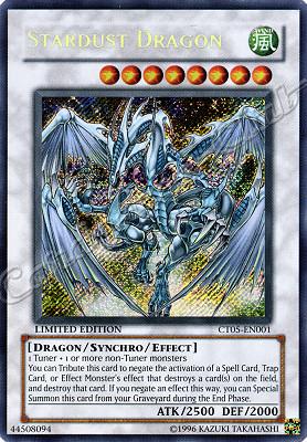 CT05-EN001 Stardust Dragon rara segreta Limited Edition (EN) -NEAR MINT-