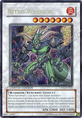 CT05-ENS02 Nitro Warrior rara segreta Limited Edition (EN) -NEAR MINT-