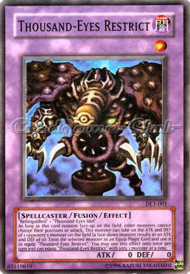 DL1-001 Thousand-Eyes Restrict super rara (EN)