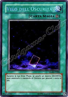 GLAS-IT088 Velo dell'Oscurita' rara segreta Unlimited (IT) -NEAR MINT-