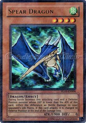HL03-EN004 Spear Dragon foil parallela (EN) -NEAR MINT-