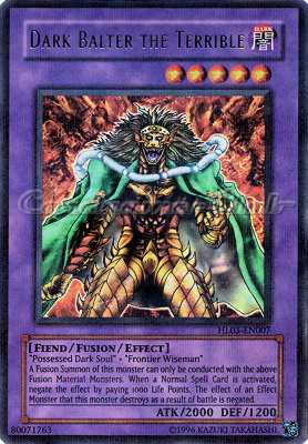 HL03-EN007 Dark Balter the Terrible foil parallela (EN) -NEAR MINT-