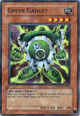 HL05-EN002 Green Gadget foil parallela (EN) -NEAR MINT-