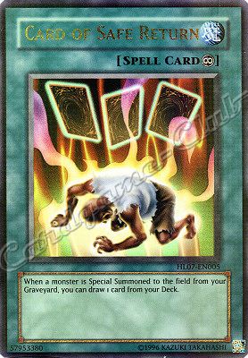 HL07-EN005 Card of Safe Return foil parallela (EN) -NEAR MINT-