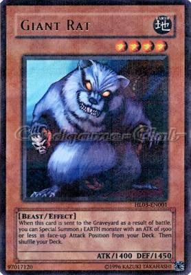 HL03-EN001 Giant Rat foil parallela (EN) -NEAR MINT-