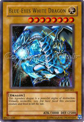 JMP-001 Blue-Eyes White Dragon ultra rara (EN) -NEAR MINT-