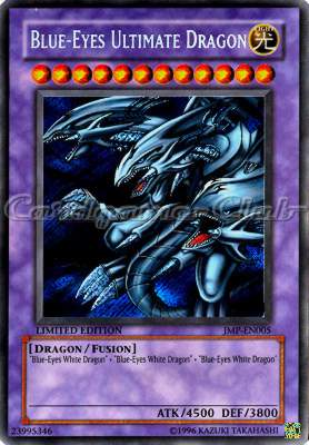 JMP-EN005 Blue-Eyes Ultimate Dragon rara segreta Limited Edition (EN) -NEAR MINT-