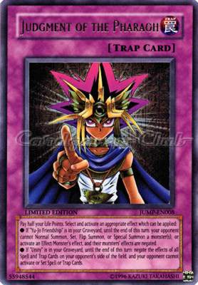 JUMP-EN008 Judgment of the Pharaoh ultra rara Limited Edition (EN) -NEAR MINT-